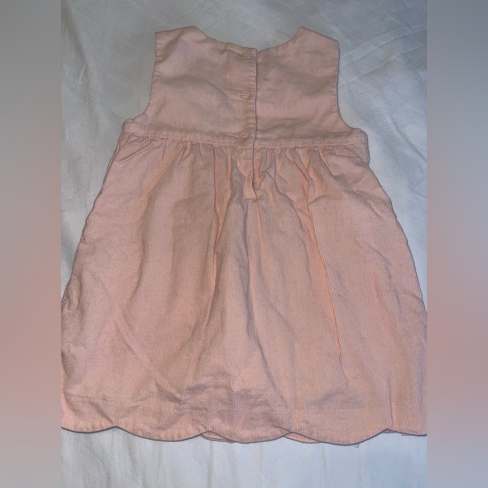 Janie and Jack Light Pink Baby Dress - Picture 3 of 7